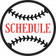 baseball schedule icon